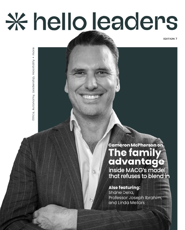 Front cover image of the seventh edition of Hello Leaders
